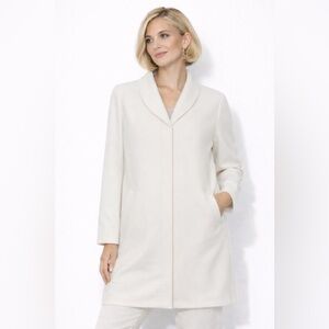 FRANSA “artic wolf” jacket / zipper front & pockets NWT